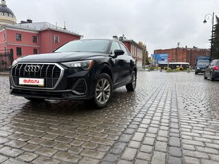 2021 Audi Q3 45 TFSI II (F3), чёрный, 4400000 рублей, вид 2