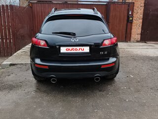 2007 Infiniti FX35 I (S50) Рестайлинг, чёрный, 1220000 рублей, вид 4