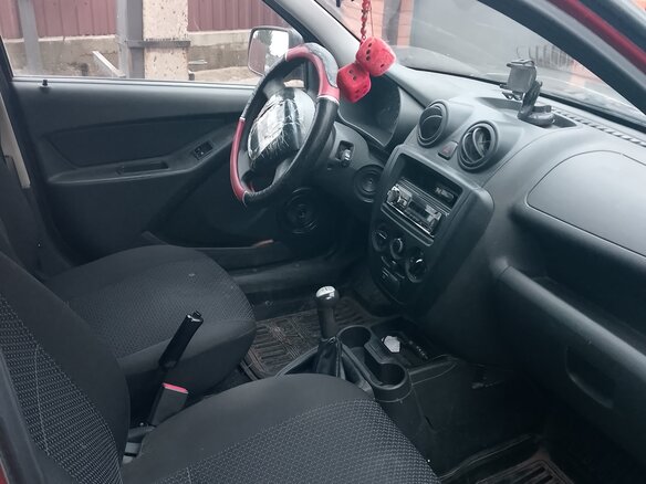2012 Lada (ВАЗ) Granta I, пурпурный, 200000 рублей - вид 5