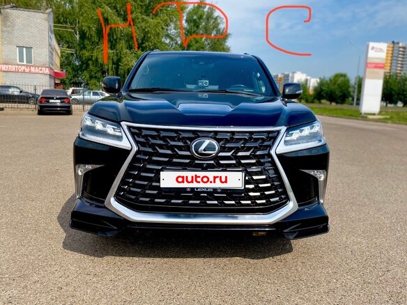 2021 Lexus LX 450d III Рестайлинг 2, чёрный, 12150000 рублей