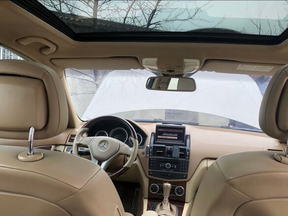 2007 Mercedes-Benz C-Класс 350 III (W204), бежевый, 750000 рублей - вид 5