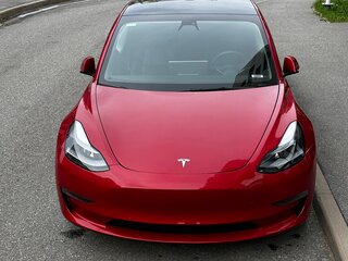 2021 Tesla Model 3 Long Range I, красный, 4050000 рублей, вид 1