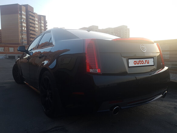 2008 Cadillac CTS II, чёрный - вид 3