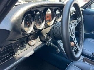 1992 Porsche 911 Carrera III (964), синий - вид 5