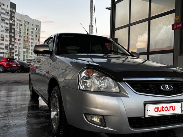 2015 Lada (ВАЗ) Priora I Рестайлинг, серебристый, 560000 рублей - вид 4