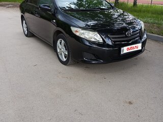2008 Toyota Corolla X (E140, E150), чёрный, 1200000 рублей, вид 1