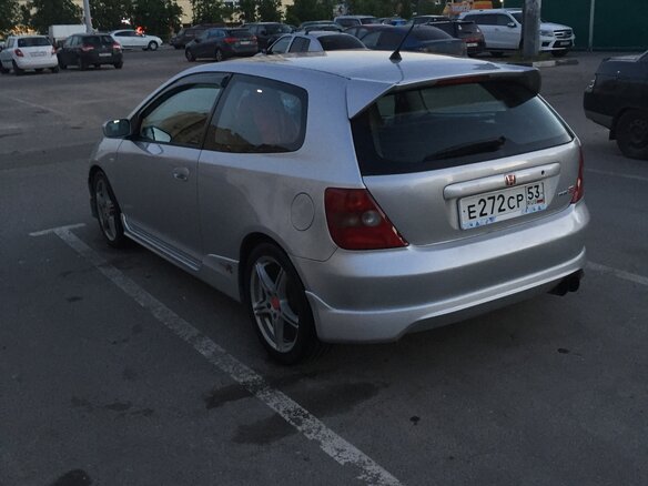 2001 Honda Civic Type R VII, серебристый - вид 16