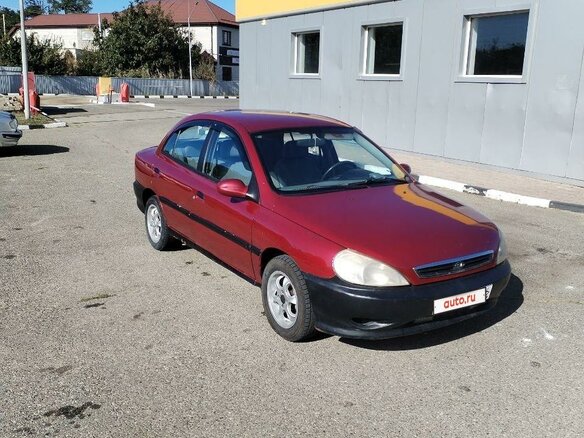 2000 Kia Rio I, красный, 320000 рублей - вид 1