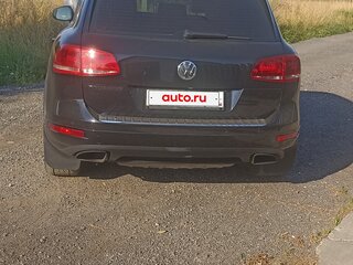 2010 Volkswagen Touareg II, чёрный, 2300000 рублей, вид 4