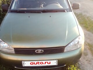 2011 Lada (ВАЗ) Kalina I, зелёный, 370000 рублей, вид 1