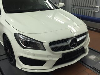 2014 Mercedes-Benz CLA 200 I (C117, X117), белый, 2200000 рублей, вид 3