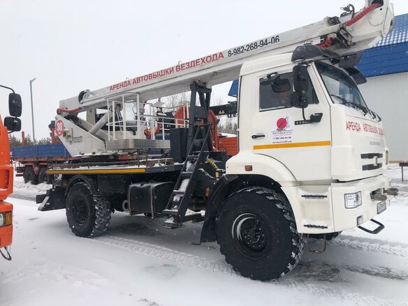 2017 КамАЗ АГП (Автовышки), белый, 8500000 рублей - вид 2
