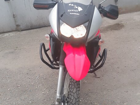 2007 Kawasaki KLR 650, серебристый, 360000 рублей, вид 5