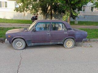 2000 Lada (ВАЗ) 2107, фиолетовый, 60000 рублей, вид 5