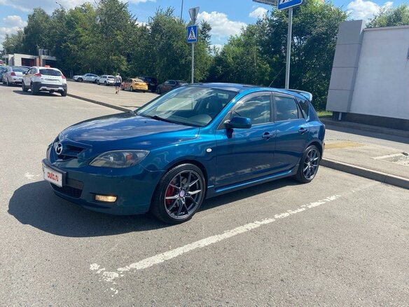 2006 Mazda 3 I (BK) Рестайлинг, голубой, 950000 рублей - вид 1