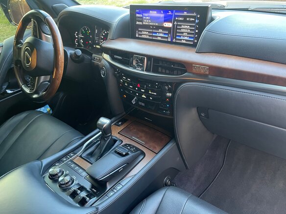2018 Lexus LX 450d III Рестайлинг 2, чёрный - вид 6