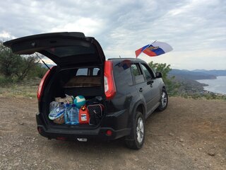 2013 Nissan X-Trail II Рестайлинг, чёрный, 1050000 рублей, вид 5