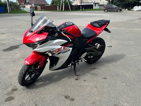 2015 Yamaha YZF-R3, красный, 475000 рублей, вид 5