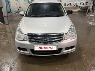 2013 Nissan Almera III (G15), серебристый, 480000 рублей, вид 1