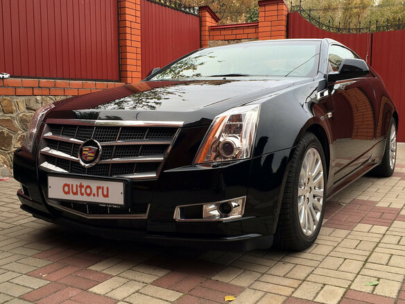 2011 Cadillac CTS, чёрный