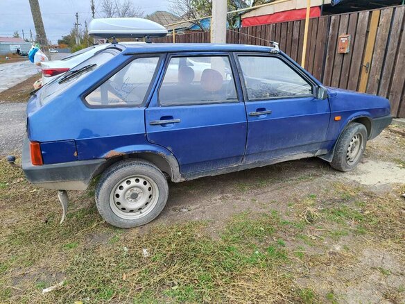 2003 Lada (ВАЗ) 21093i, синий, 150000 рублей - вид 5