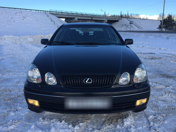 2004 Lexus GS 300 II Рестайлинг, чёрный - вид 5