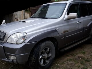 2005 Hyundai Terracan I Рестайлинг, серебристый, 800000 рублей, вид 2