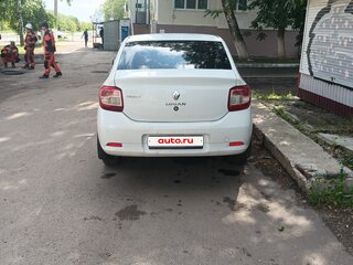 2018 Renault Logan II Рестайлинг, белый, 510000 рублей, вид 4