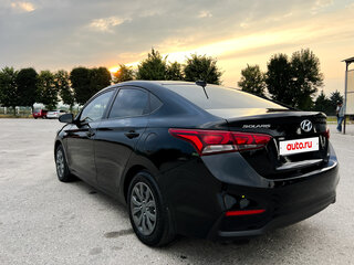 2017 Hyundai Solaris II, чёрный, 1259000 рублей, вид 3