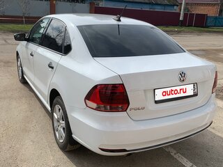2018 Volkswagen Polo V Рестайлинг, белый, 1065000 рублей, вид 4