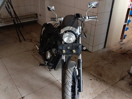 1991 Honda Steed 400, чёрный, 265000 рублей, вид 1