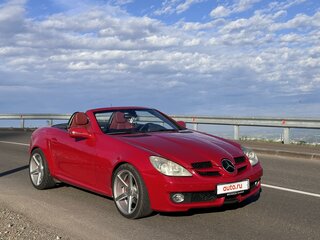 2004 Mercedes-Benz SLK-Класс 200 II (R171), красный, 1550000 рублей, вид 4