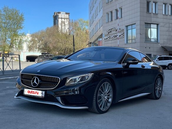 2015 Mercedes-Benz S-Класс 500 VI (W222, C217), чёрный, 4800000 рублей
