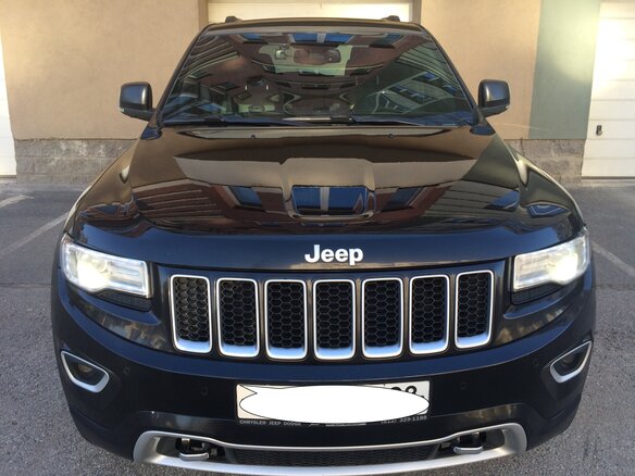 2014 Jeep Grand Cherokee IV (WK2) Рестайлинг, чёрный