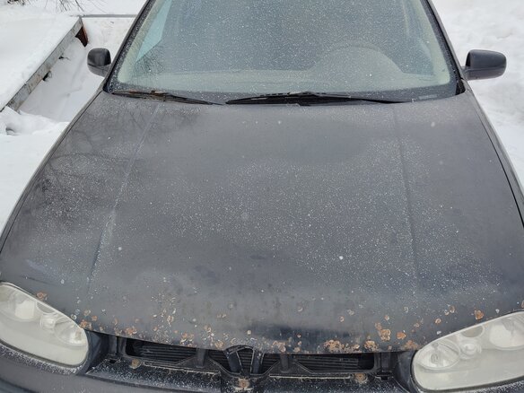 1998 Volkswagen Golf IV, чёрный, 155000 рублей - вид 1