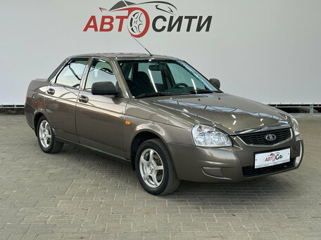 2016 Lada (ВАЗ) Priora I Рестайлинг, коричневый, 665000 рублей, вид 3