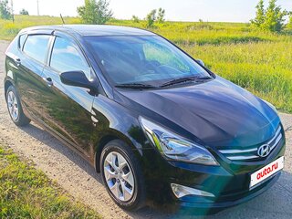 2014 Hyundai Solaris I Рестайлинг, чёрный, 1150000 рублей, вид 3