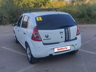 2012 Dacia Sandero I, белый, 450000 рублей, вид 1