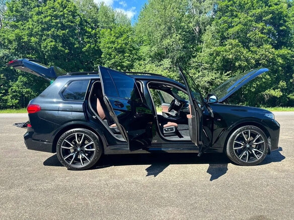 2022 BMW X7 40i I (G07), чёрный, 9690000 рублей - вид 10