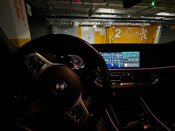 2021 BMW X5 30i IV (G05/G18), синий, 6500000 рублей - вид 18