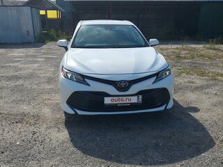 2019 Toyota Camry US Market VIII (XV70), белый, 2750000 рублей, вид 2