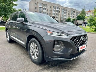 2020 Hyundai Santa Fe IV, серый, 2870000 рублей, вид 2