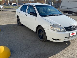 2002 Toyota Corolla IX (E120, E130), белый, 635000 рублей, вид 4