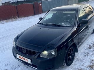 2008 Lada (ВАЗ) Priora I, чёрный, 395000 рублей, вид 3