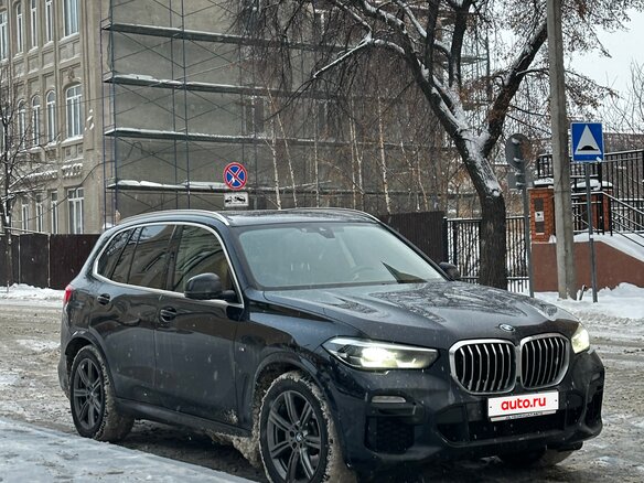 2021 BMW X5 30i IV (G05/G18), синий, 6500000 рублей - вид 9