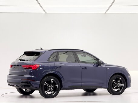 2022 Audi Q3 35 TFSI II (F3), синий, 2350000 рублей, вид 2