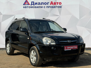 2008 Hyundai Tucson I, чёрный, 830000 рублей, вид 3
