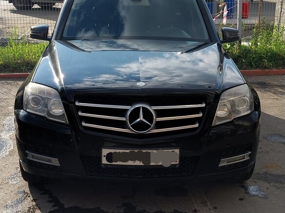 2012 Mercedes-Benz GLK-Класс 300 I (X204), чёрный, 1640000 рублей