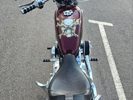 2001 Harley-Davidson Sportster 1200, пурпурный, 440000 рублей, вид 3