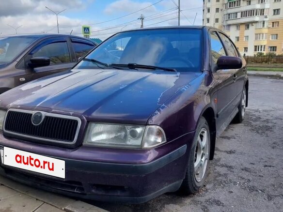 1999 Skoda Octavia I (A4), фиолетовый, 190000 рублей - вид 1